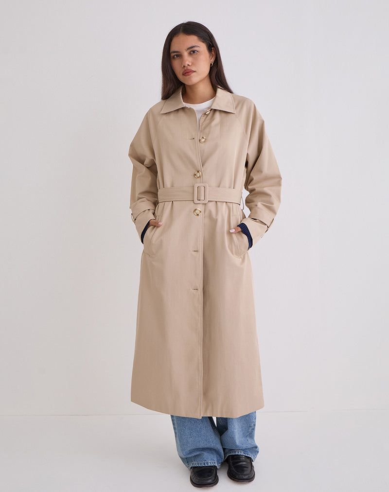 Afbeelding van Panala Trench Coat in Zand