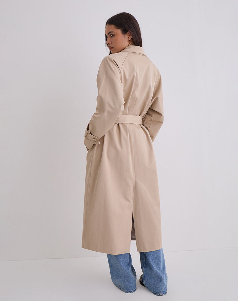 Afbeelding van Panala Trench Coat in Zand