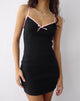 Afbeelding van Meivy Mini Dress in Zwart