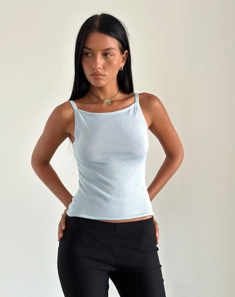 Afbeelding van Raiya Vest Top in Baby Blauw