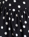 80s Polka Zwart