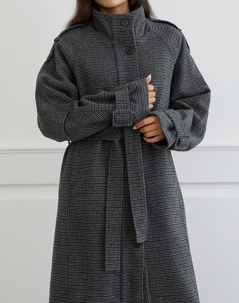 Ravari Trenchcoat met riem in antracietruitjes