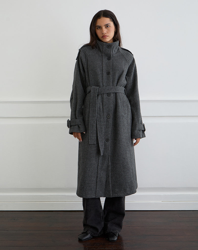 Ravari Trenchcoat met riem in antracietruitjes