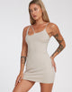 Afbeelding van Rebecca Mini Dress in Kokosmelk