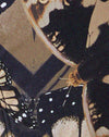  Abstracte vlinder goud