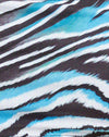 Vervormd zebrablauw
