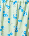 Ditsy Bloem Limoenblauw
