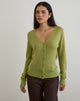 Afbeelding van Renisa Vest in Sheer Knit Groen