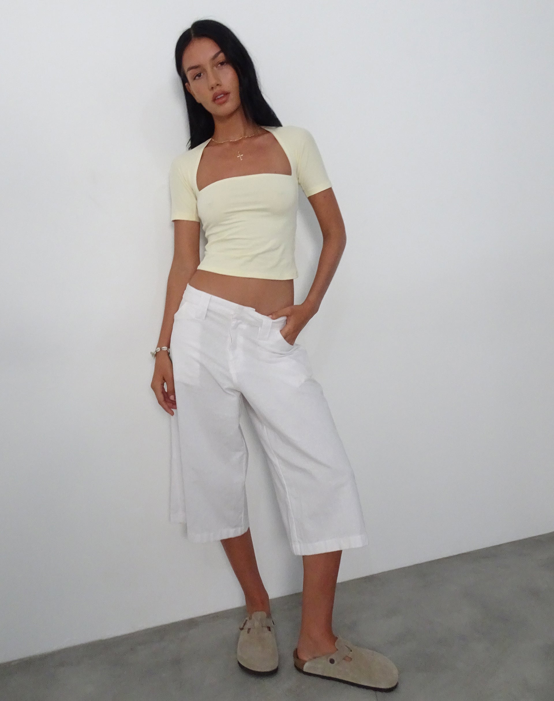 Afbeelding van Requa Crop Top in Buttermilk