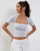 Afbeelding van Requa Crop Top in Grey Dawn