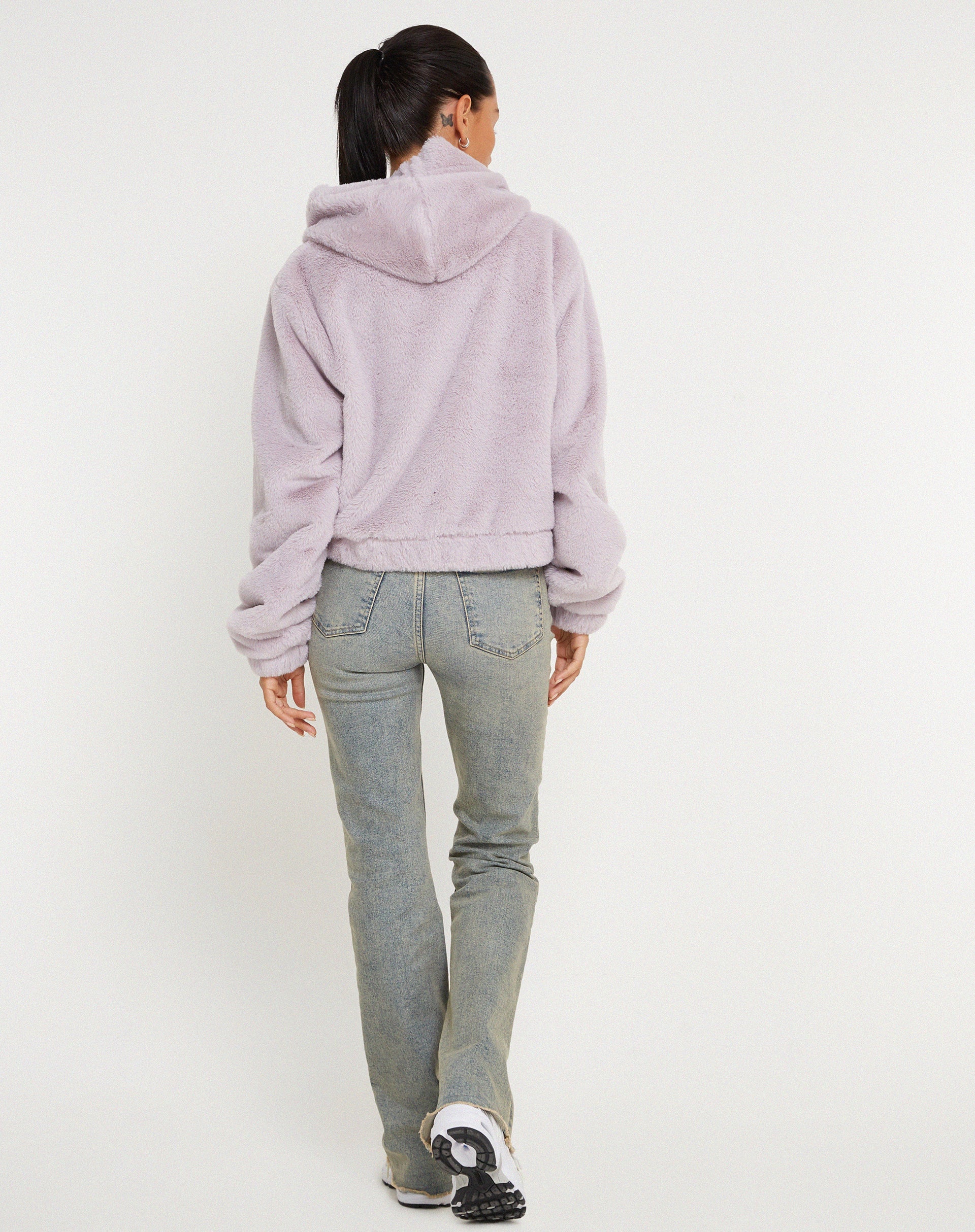 Afbeelding van Banowa Zip Up Jas in Lila