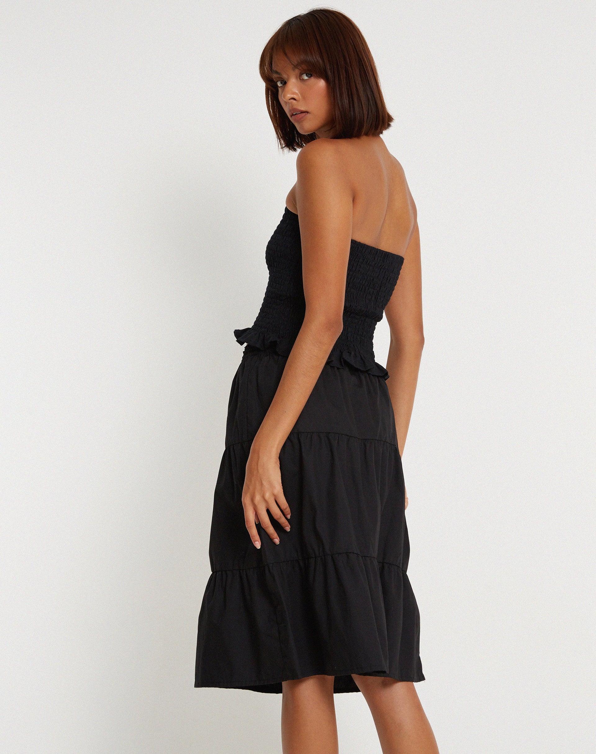 Afbeelding van Kiyo Bandeau Top in Zwart