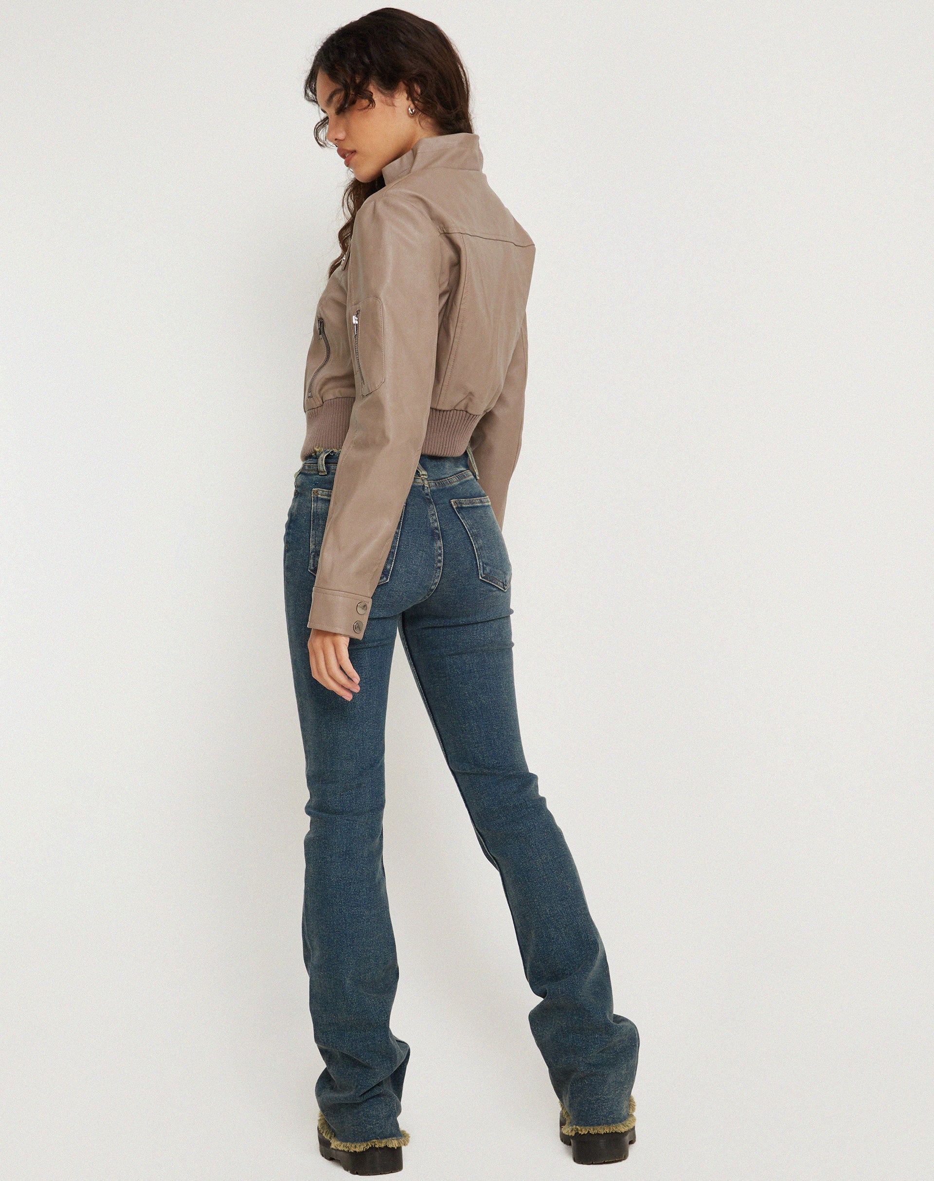 Afbeelding van Loviana Jacket in PU Putty