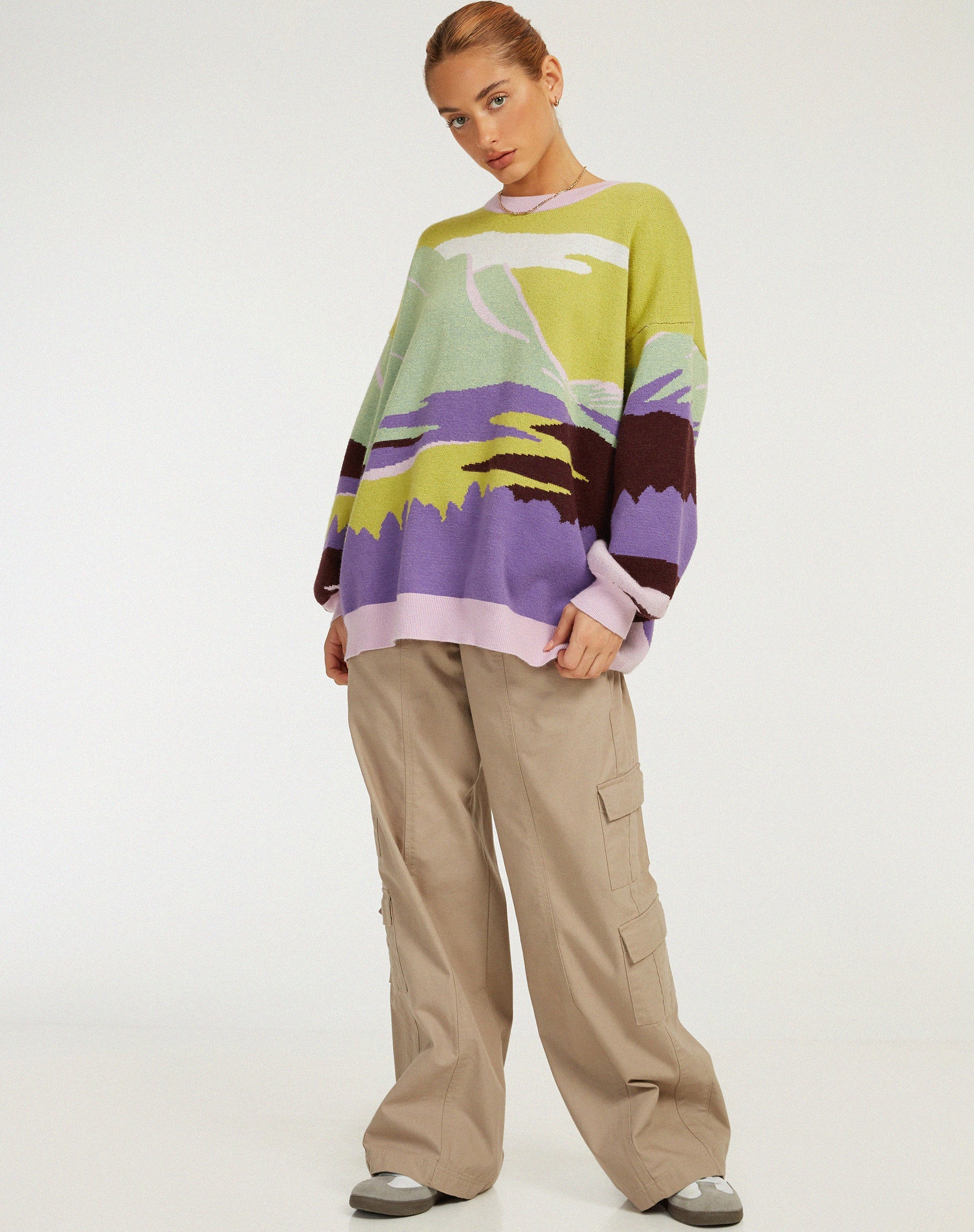 beeld van Lulees Jumper in landschap