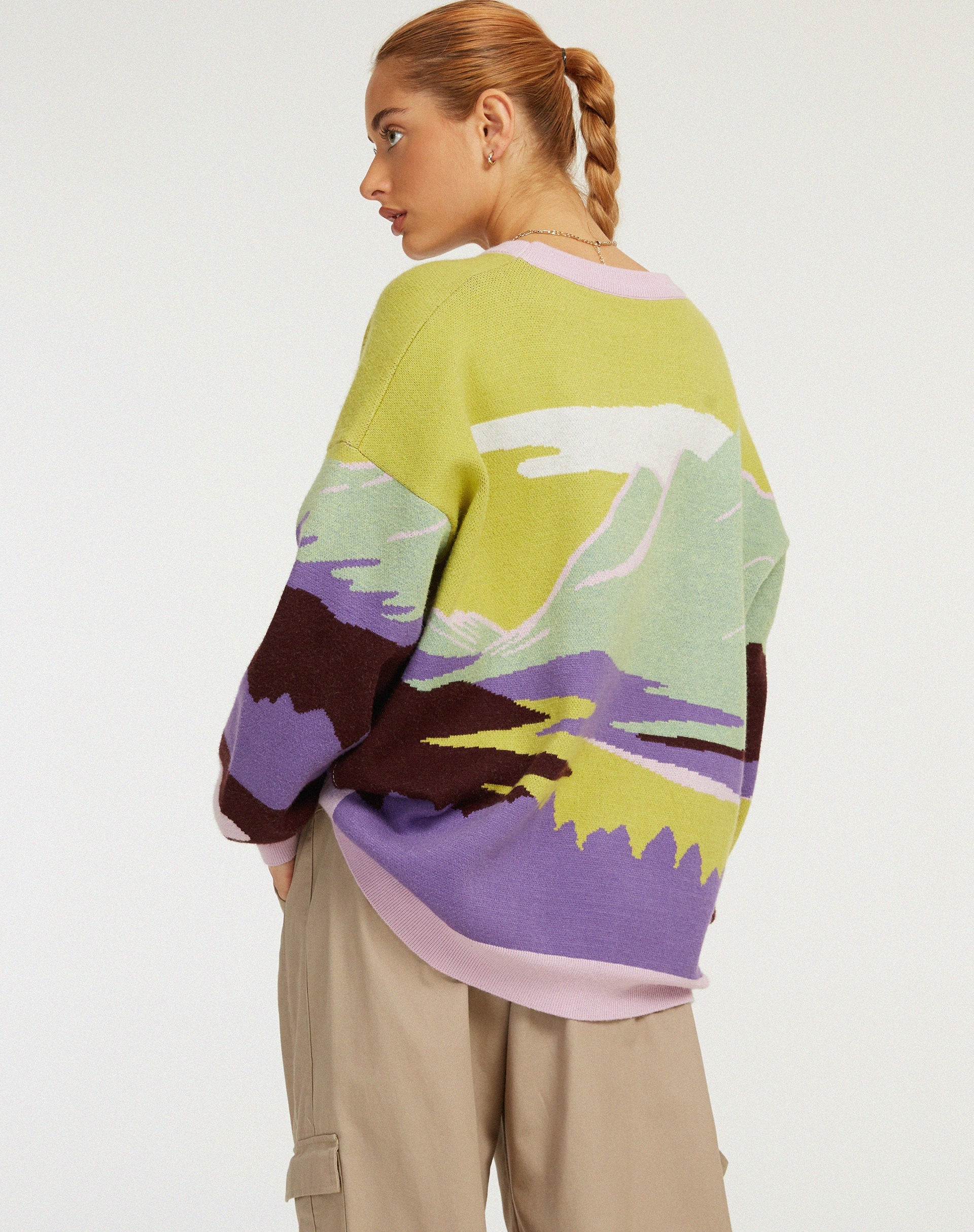 beeld van Lulees Jumper in landschap
