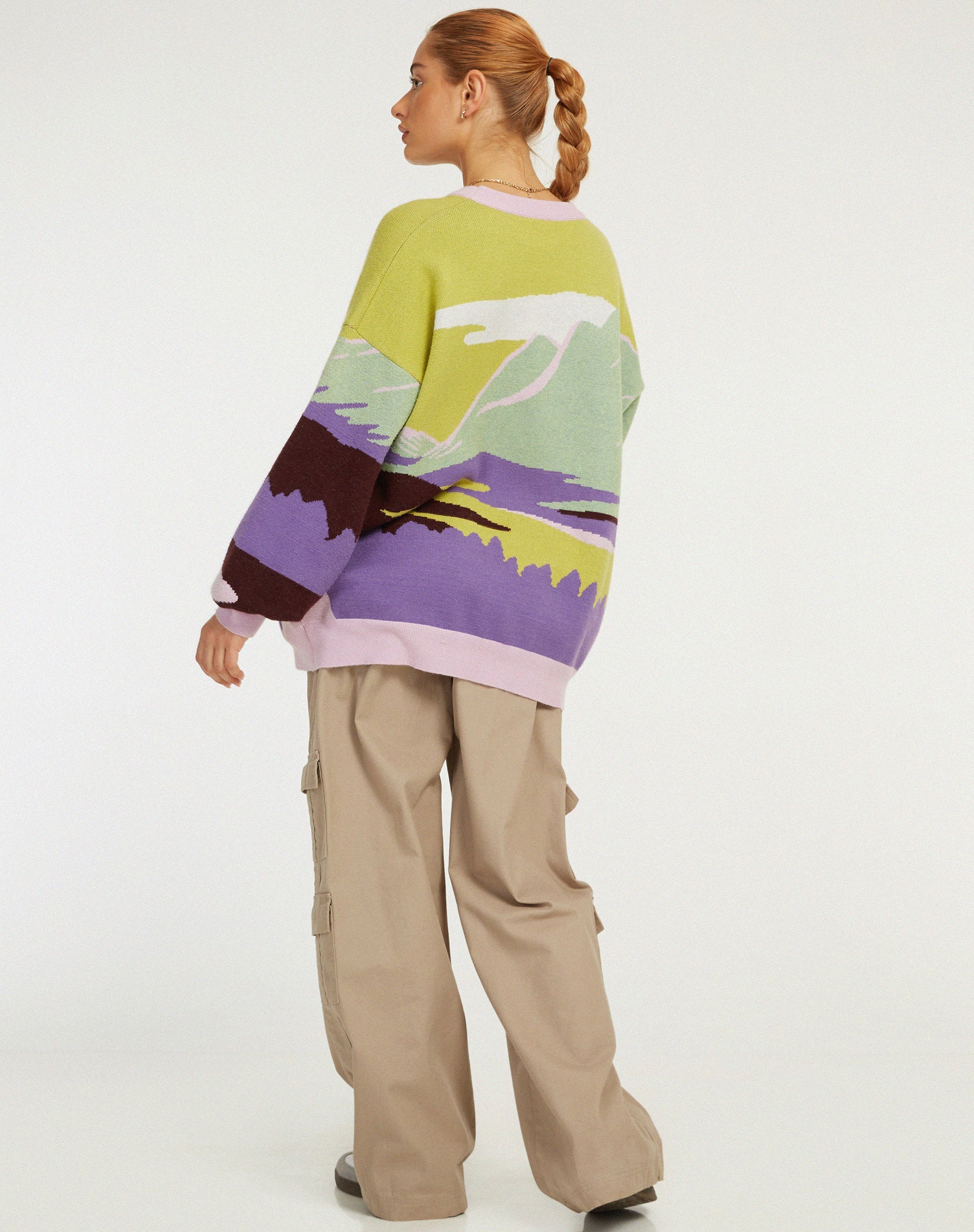 beeld van Lulees Jumper in landschap