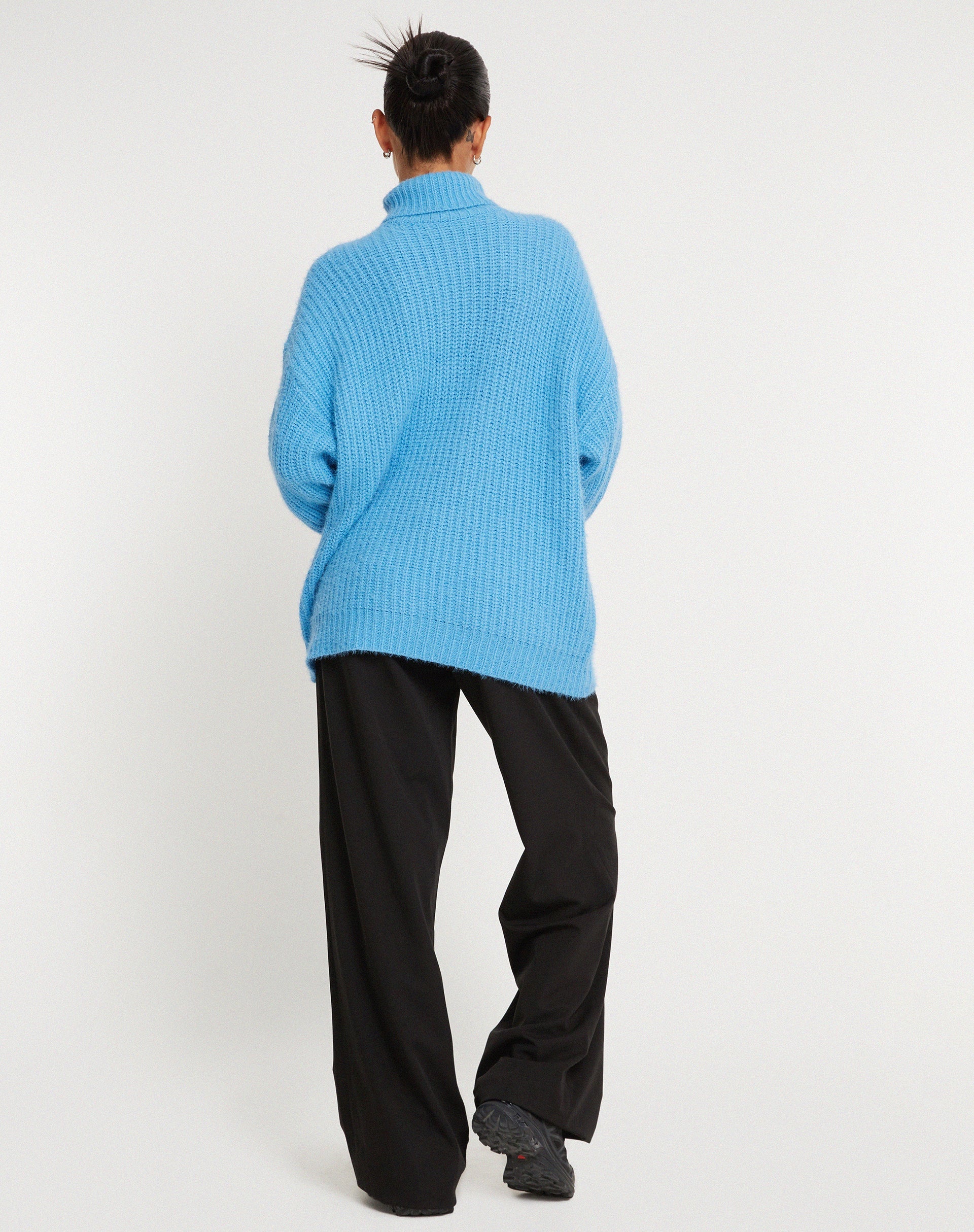 Afbeelding van Mada Trui in Blauw breisel