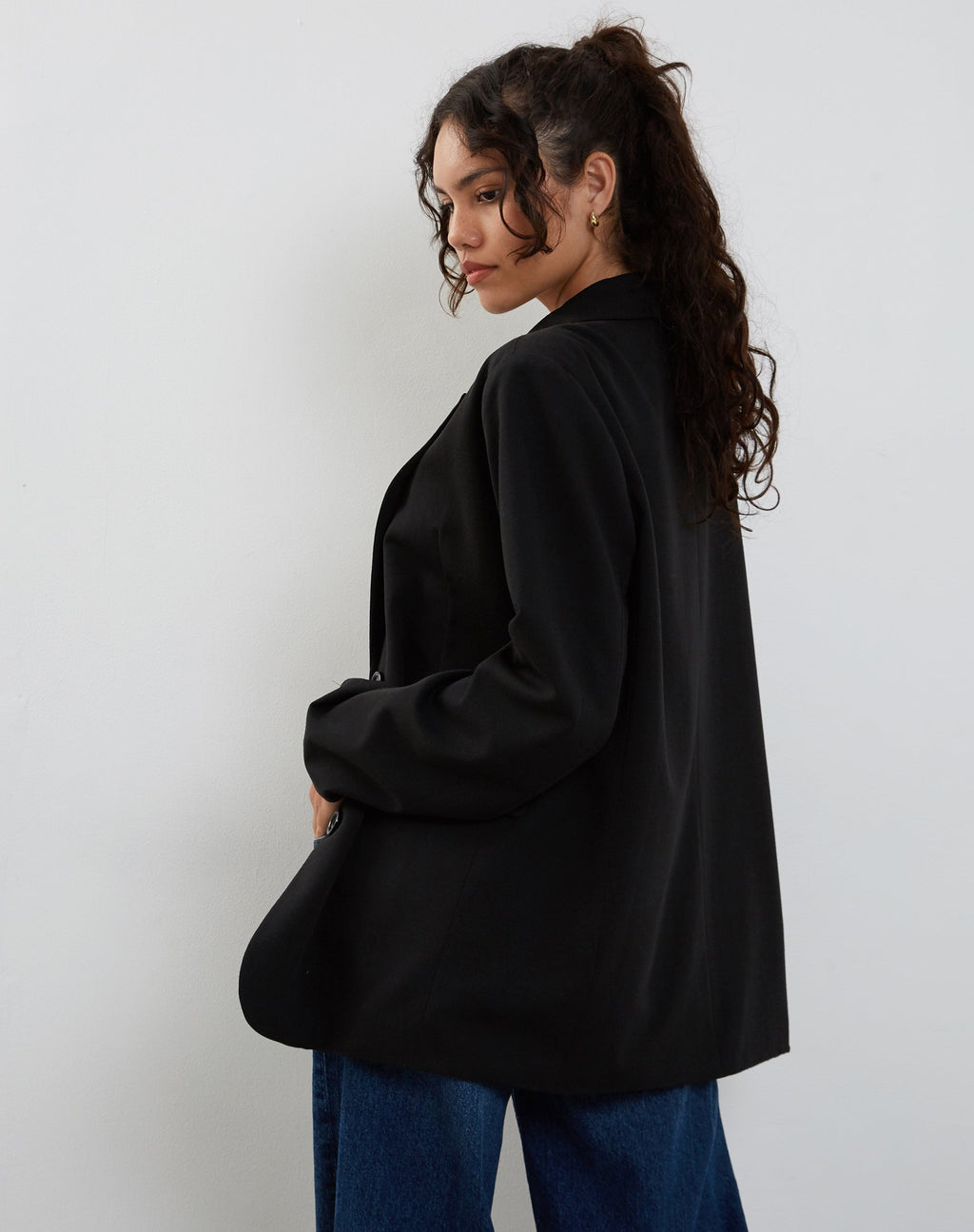 Maiwa Blazer in Zwart