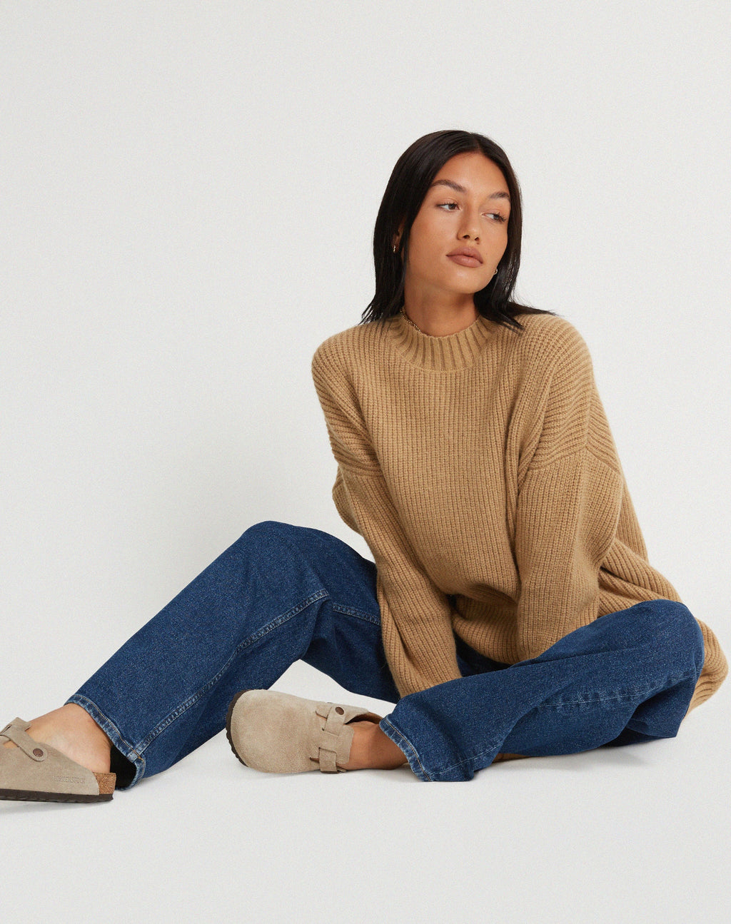 Mody Trui in Tan Rib