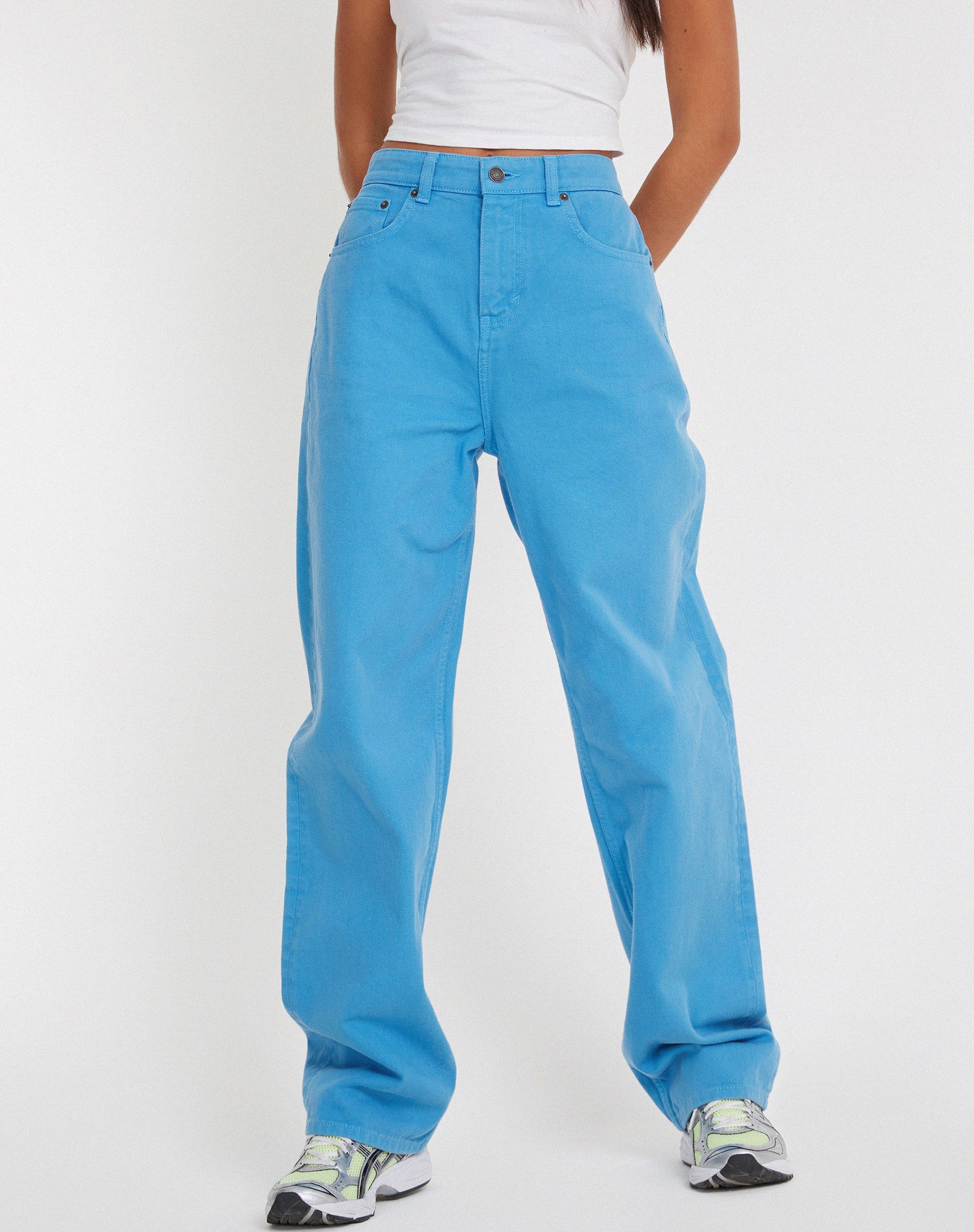 Afbeelding van Parallel Jeans in Azuurblauw