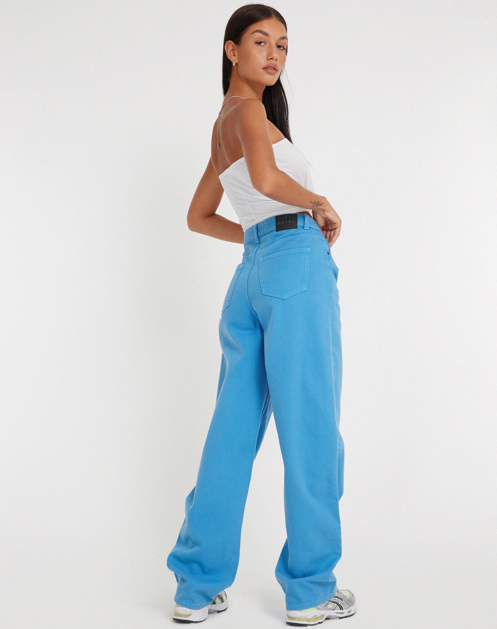 Afbeelding van Parallel Jeans in Azuurblauw