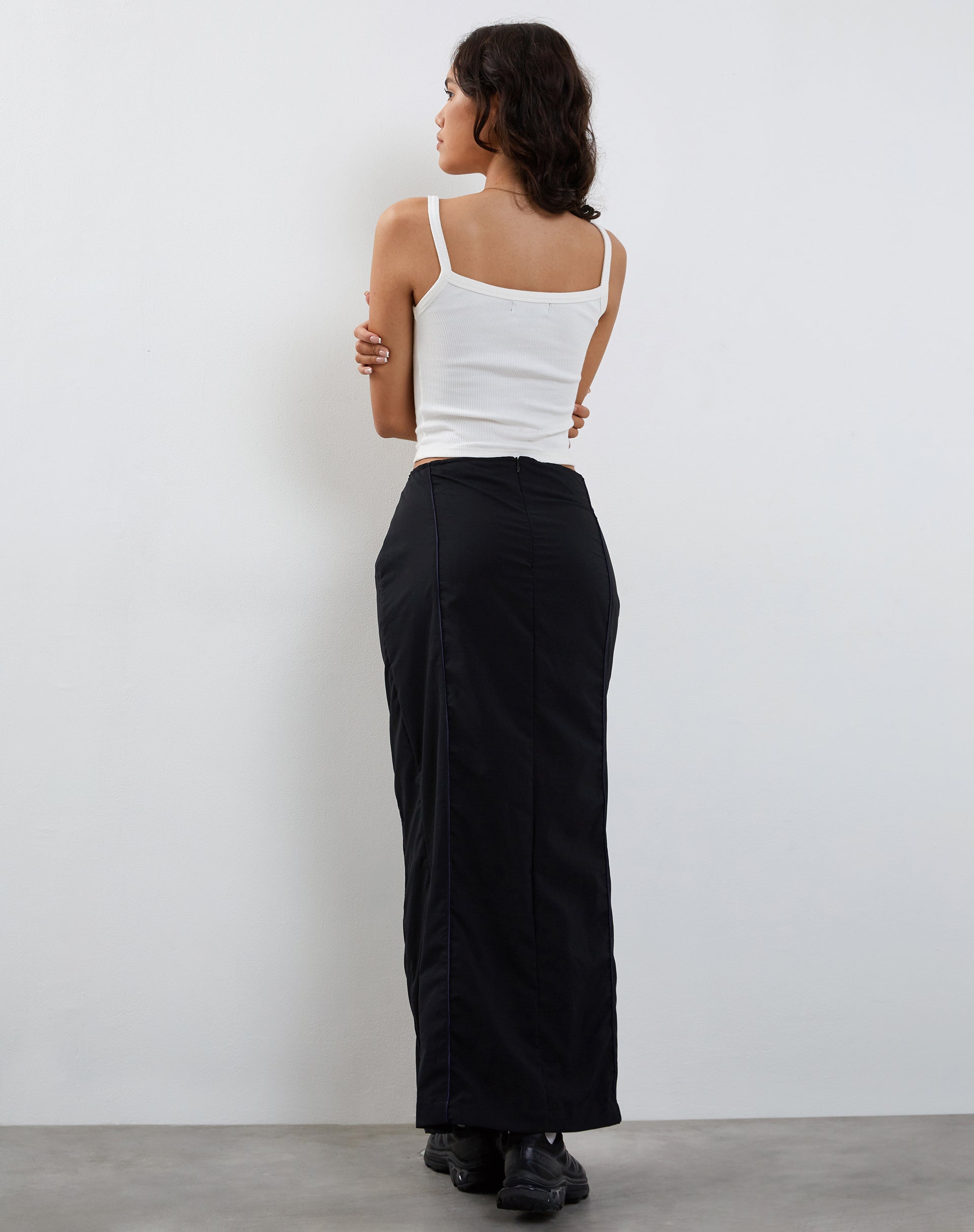 Afbeelding van Skyla Maxi rok in Charcoal