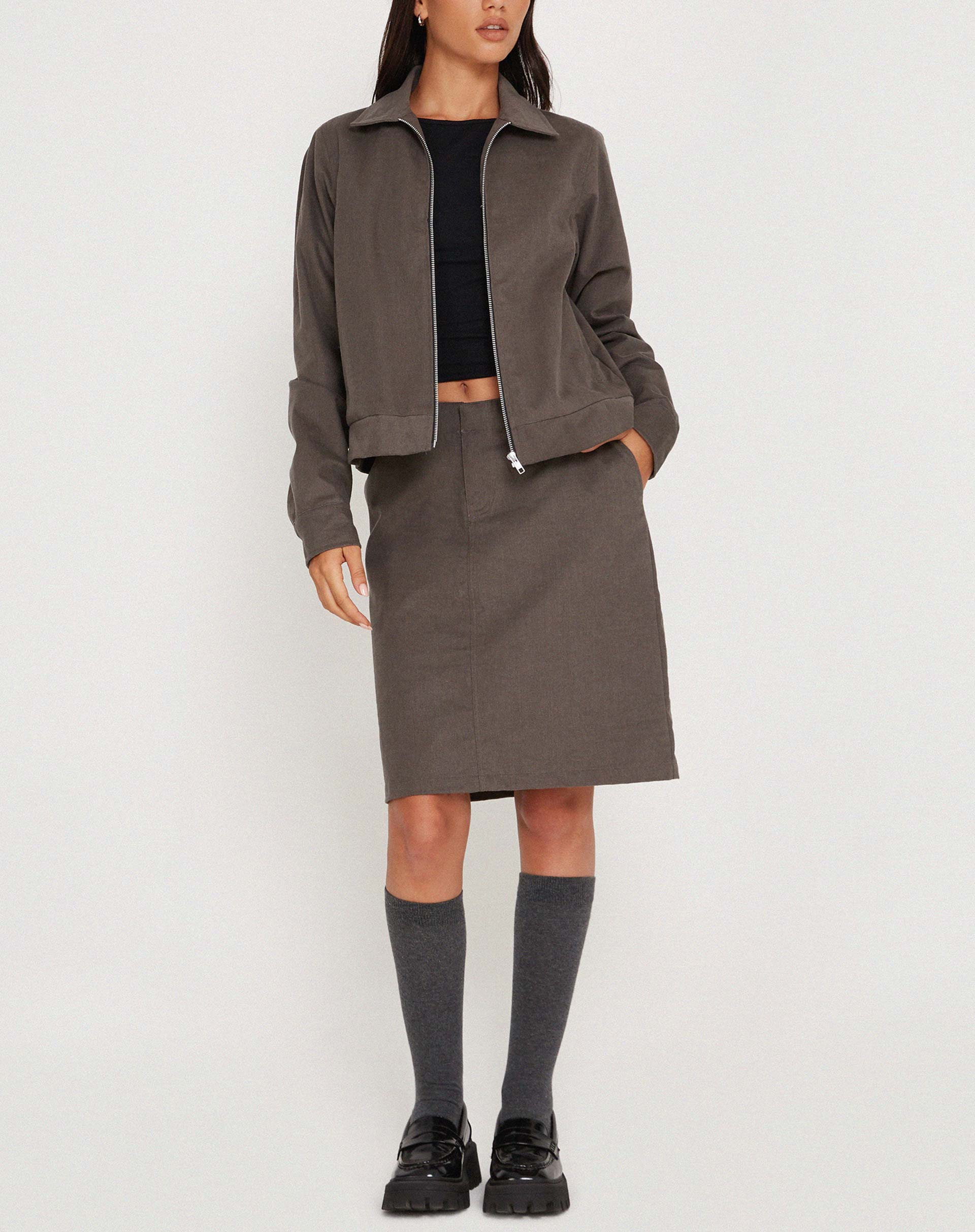 Afbeelding van Tumbas Jacket in donkergrijs