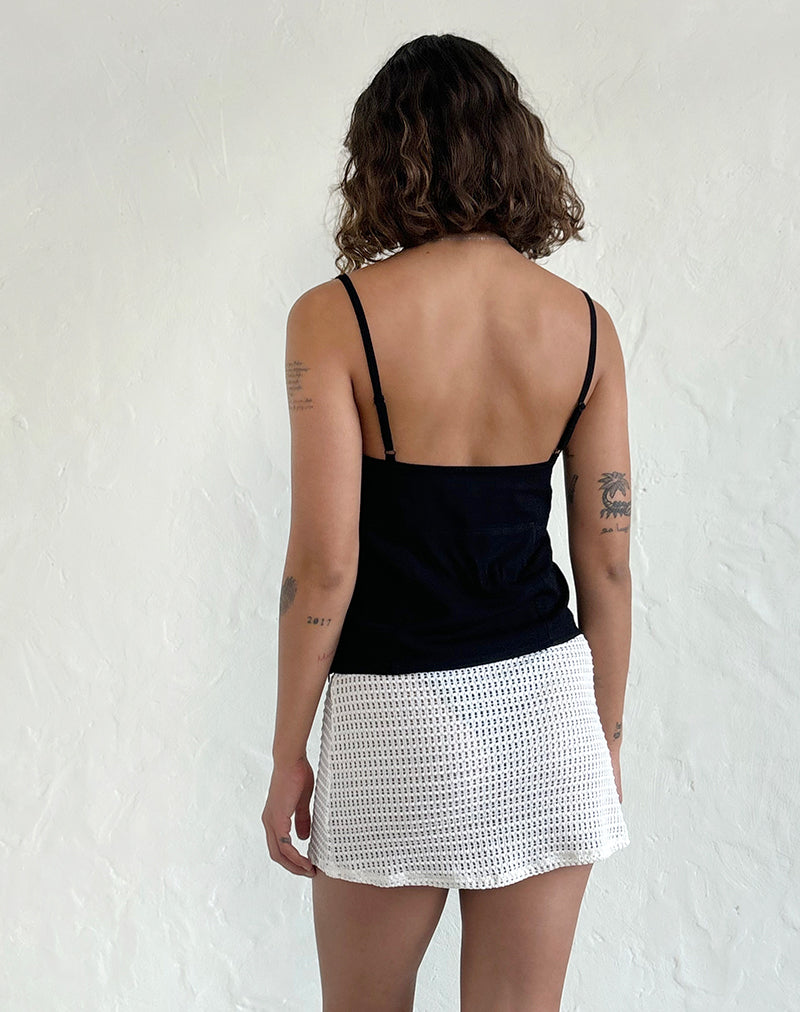 Afbeelding van Rey Cami Top in Zwart