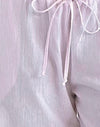 Katoen Roze Streep