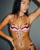 Afbeelding van Ricoa Bikinitop in Abstract Art Roze