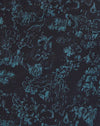 Batik Botanisch Zwart Groen