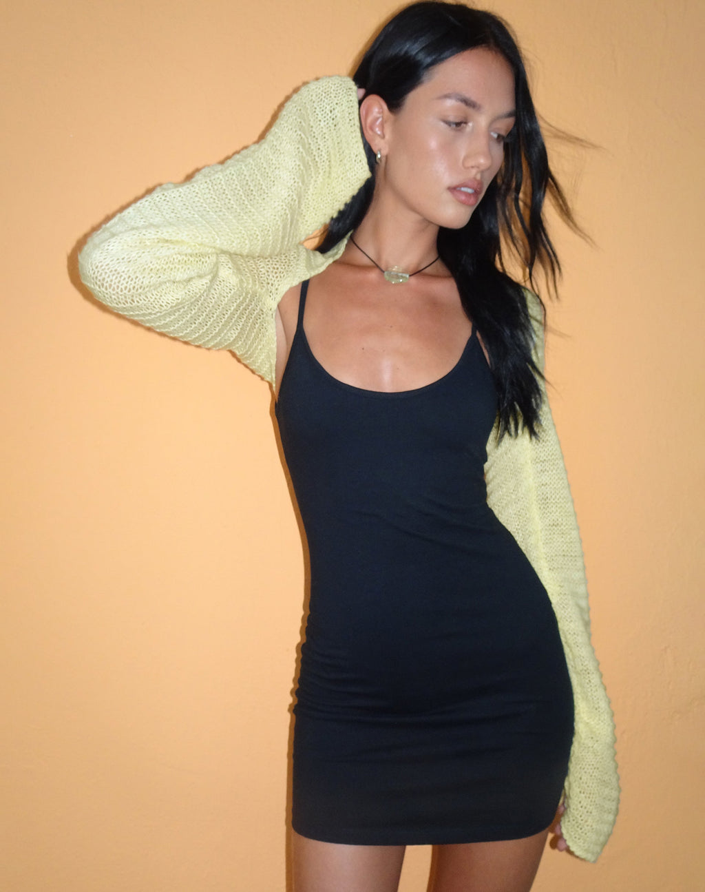 Nobila Shrug Top in Citroen