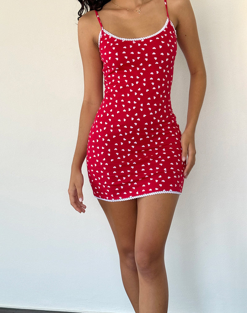 Riniki Bodycon Mini Dress in Hartrood