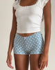 Afbeelding van Ritulia Short in Powder Blue XO Heart Print