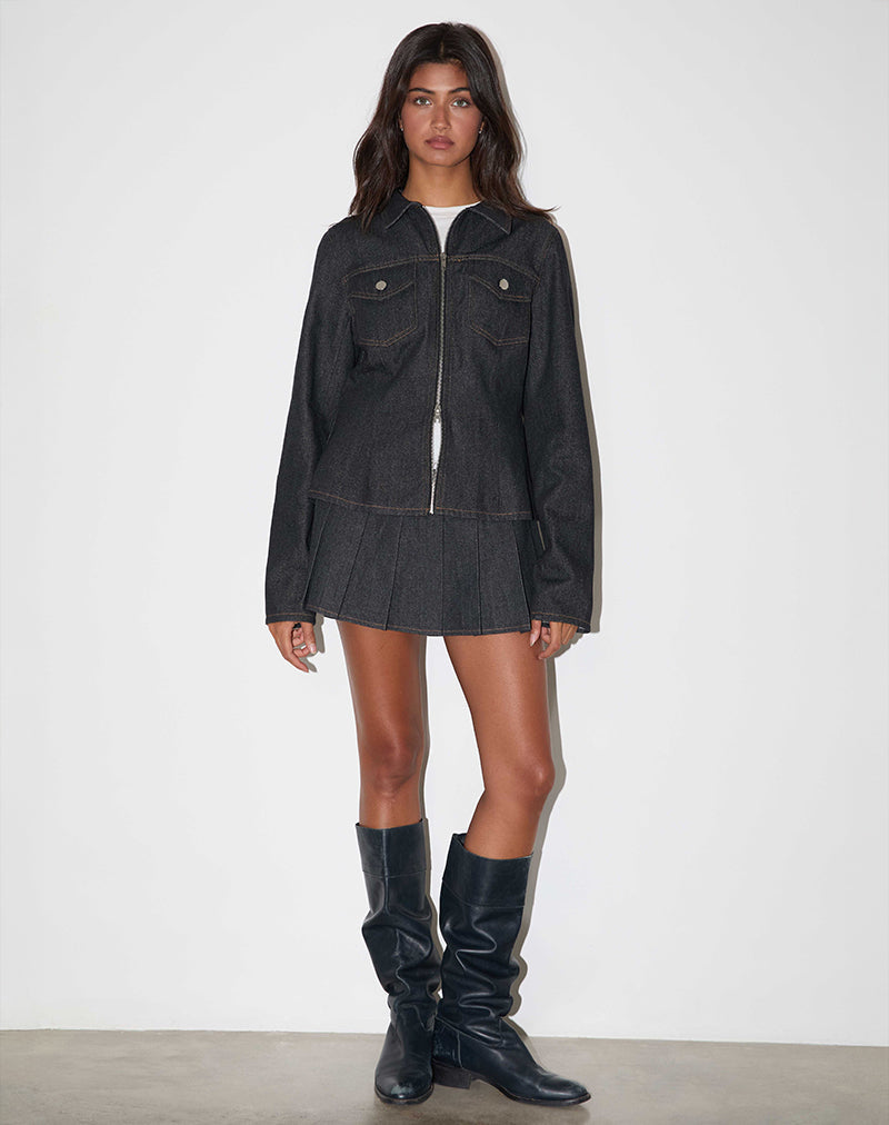 Afbeelding van Rohana Jacket in Chambray Indigo