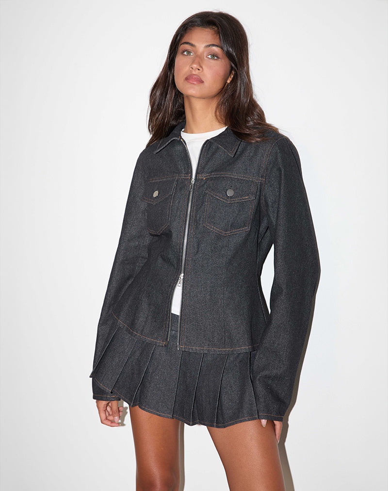 Rohana Jas in Chambray Indigo