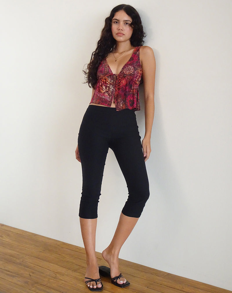 Afbeelding van Rolia Cami Top in Abstract Paisley