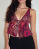 Afbeelding van Rolia Cami Top in Abstract Paisley