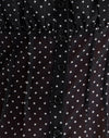 Chiffon Mini Polka Zwart