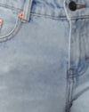 Extreem licht gewassen blauw