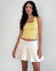 Afbeelding van Roxe Ribbed Vest Top in Limonade