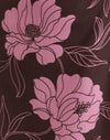Flare Bloemen Roze Bruin