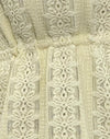 Broderie Bloem Kant Citroen