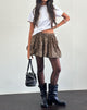 Afbeelding van Kayowi Puffball Mini Rok in Rar Luipaard Sandstorm