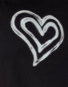  Zwart met Love Tie Dye