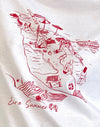 Wit met koningsrood Euro Summer