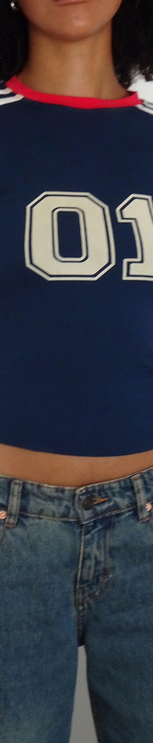 Afbeelding van Salda Sports Fitted Tee in Navy