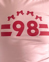 Pink Lady met Adrenaline Red Binding en '98' Emb