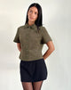 Afbeelding van Samas Shirt in Koord Taupe