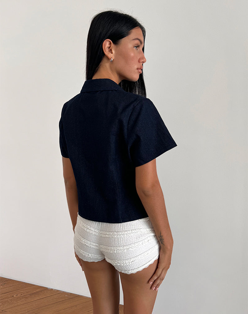 Afbeelding van Samas Shirt in donker indigo